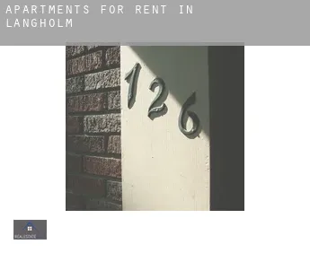 Apartments for rent in  Langholm