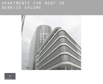 Apartments for rent in  Berrick Salome
