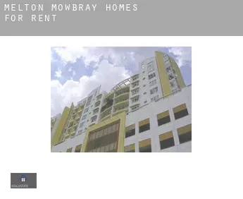 Melton Mowbray  homes for rent