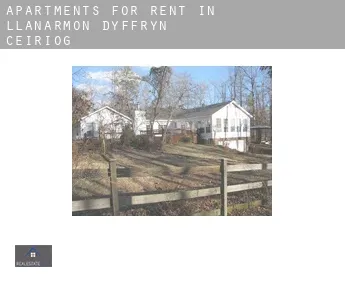 Apartments for rent in  Llanarmon Dyffryn-Ceiriog