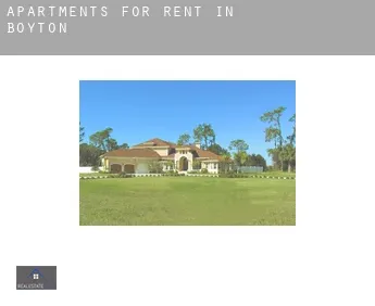 Apartments for rent in  Boyton