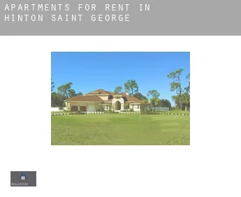 Apartments for rent in  Hinton Saint George