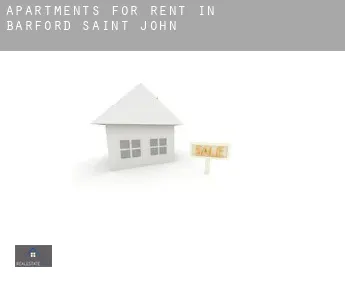 Apartments for rent in  Barford Saint John