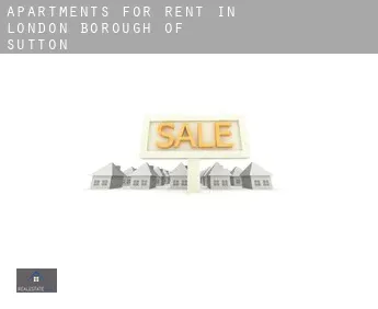 Apartments for rent in  Sutton