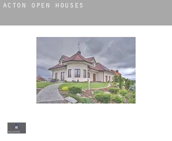 Acton  open houses