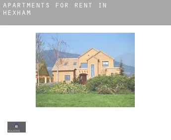 Apartments for rent in  Hexham