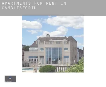 Apartments for rent in  Camblesforth