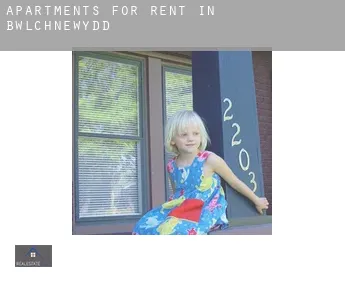 Apartments for rent in  Bwlchnewydd
