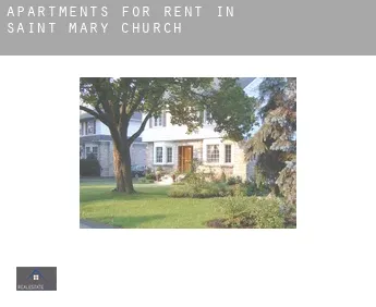 Apartments for rent in  Saint Mary Church