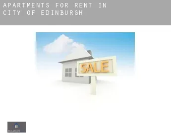 Apartments for rent in  City of Edinburgh