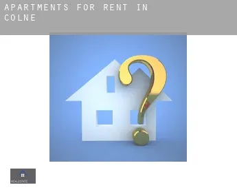 Apartments for rent in  Colne