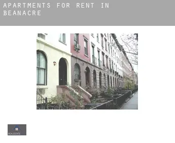 Apartments for rent in  Beanacre