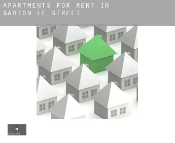 Apartments for rent in  Barton le Street