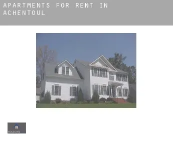 Apartments for rent in  Achentoul