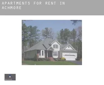 Apartments for rent in  Achmore